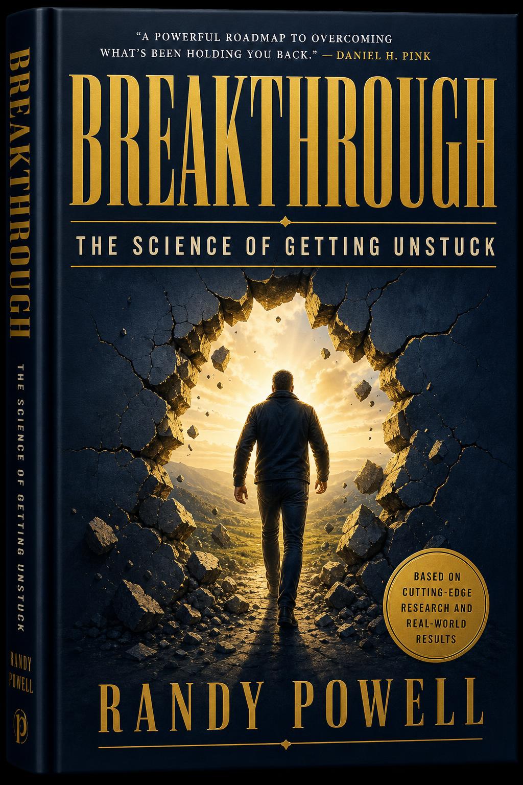 BREAKTHROUGH: The Science of Getting Unstuck — book cover