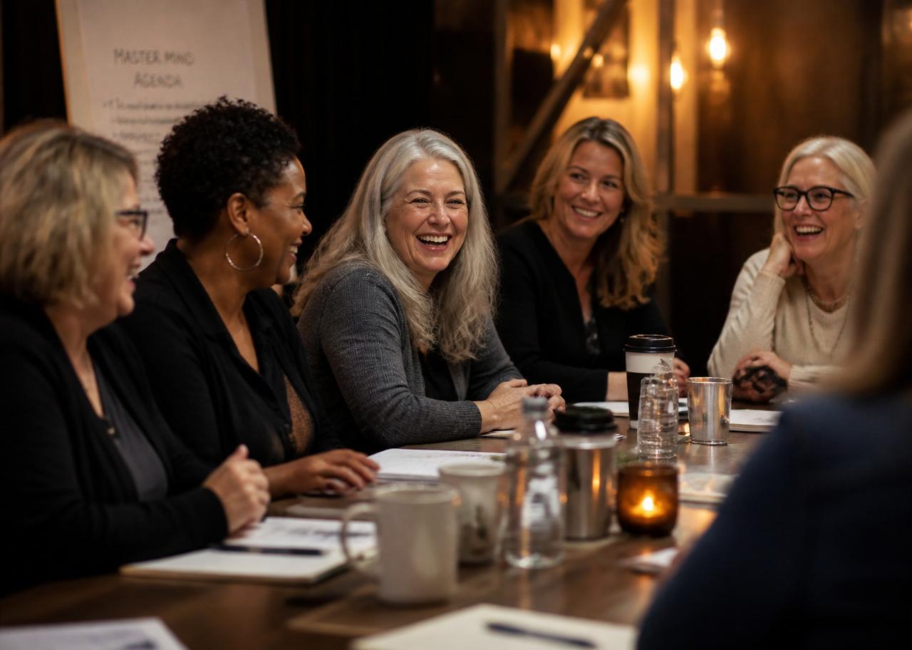 A mastermind of accomplished women in conversation